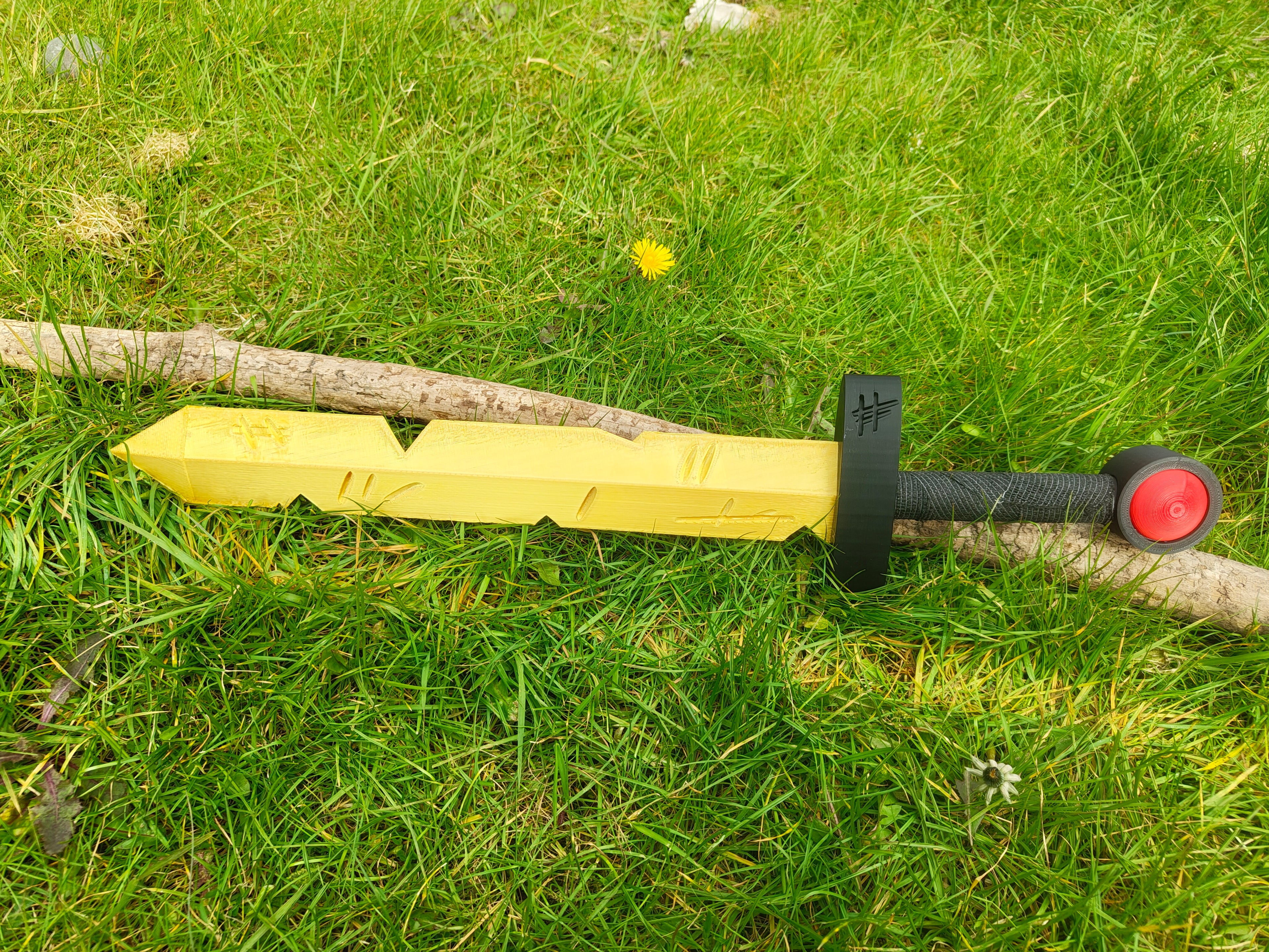 Adventure time Gold sword one piece blade