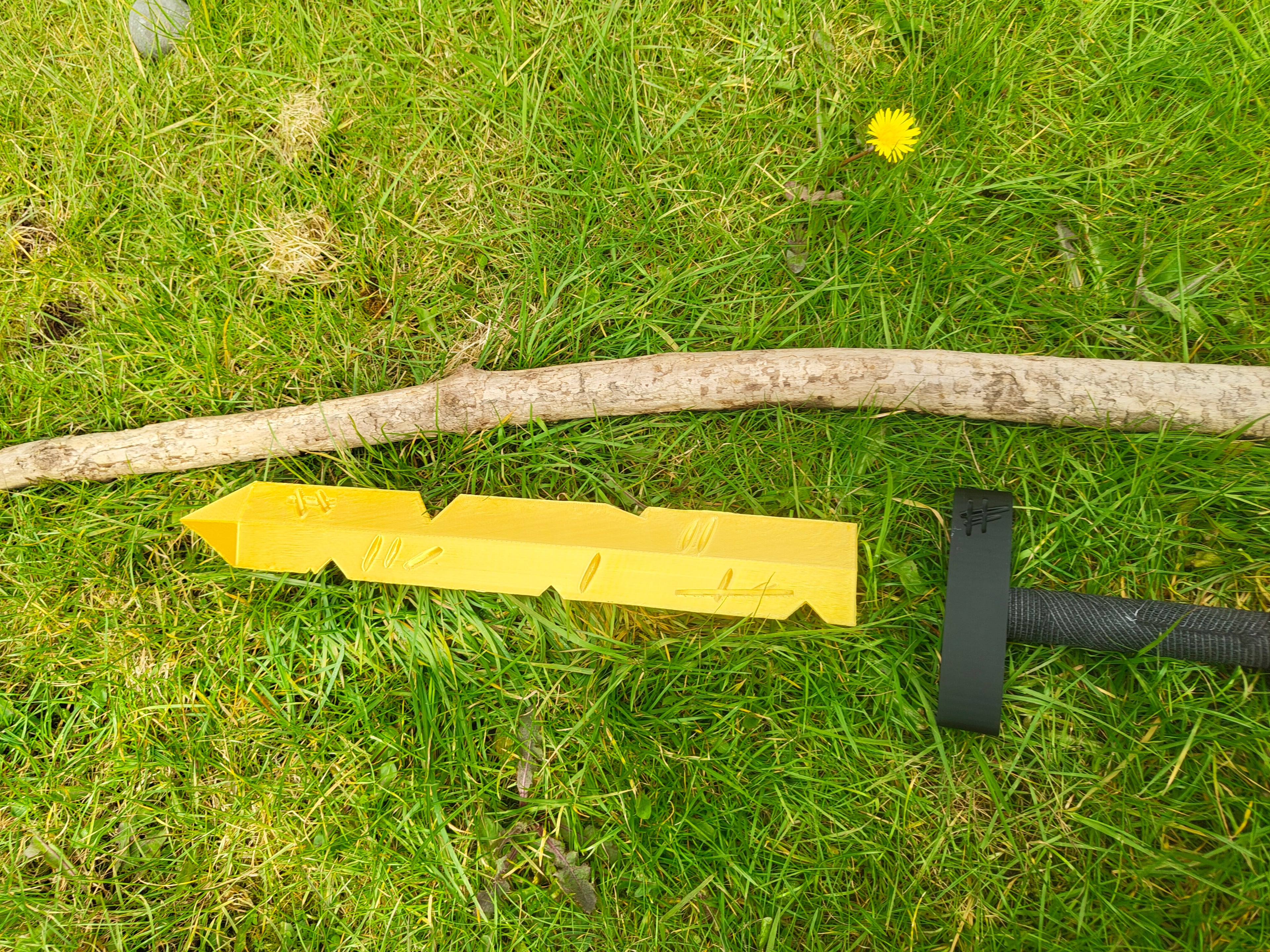 Adventure time Gold sword one piece blade